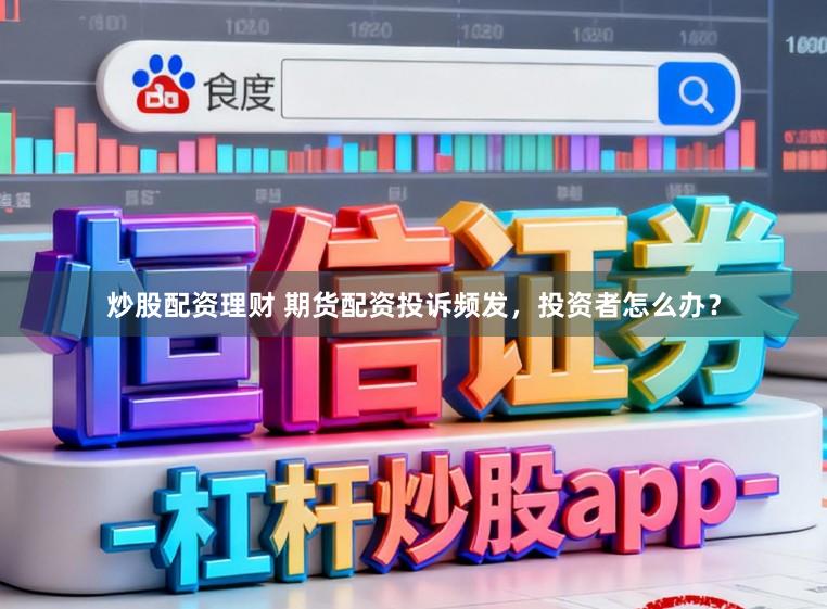 炒股配资理财 期货配资投诉频发，投资者怎么办？
