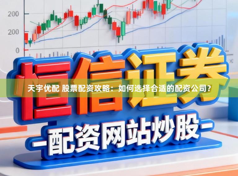 天宇优配 股票配资攻略：如何选择合适的配资公司？